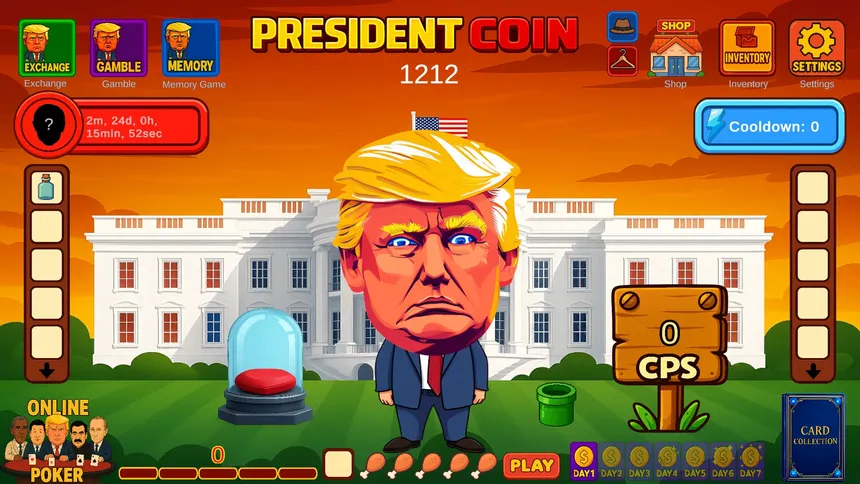Скриншот 1 к игре President Coin
