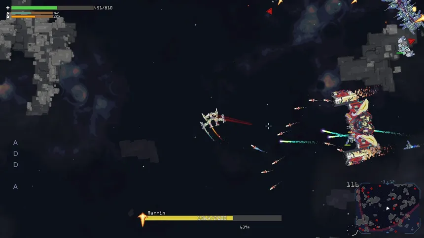 Скриншот 1 к игре Stellar Drift