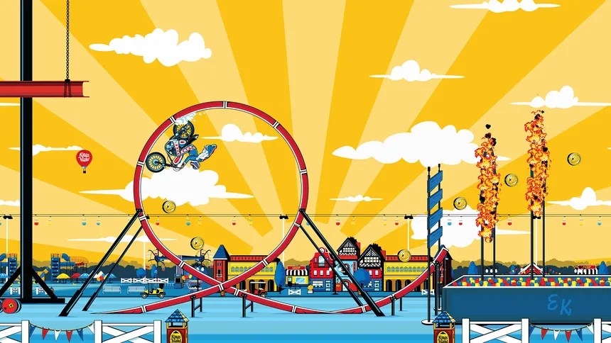 Скриншот 2 к игре Evel Knievel