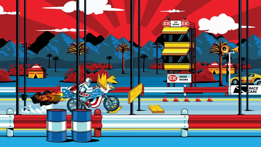 Скриншот 3 к игре Evel Knievel