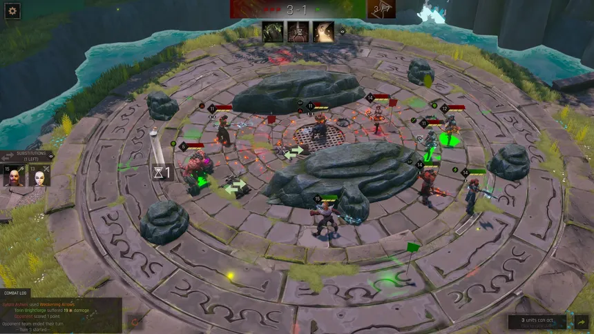 Скриншот 1 к игре Empyrean League: Hex Tactics