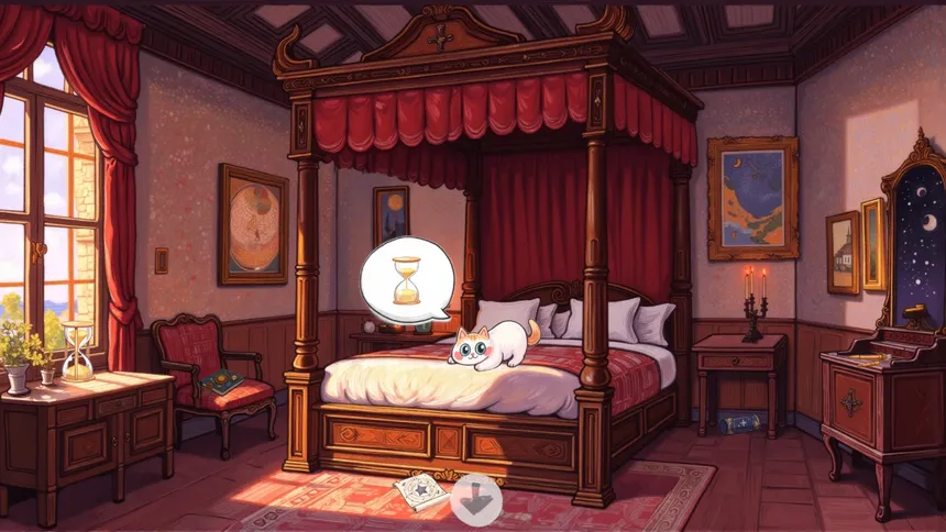 Скриншот 4 к игре Meow Time Machine: Newton