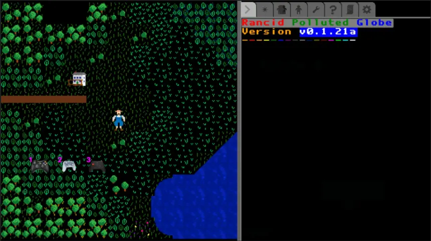 Скриншот 4 к игре RPG1: Rancid Polluted Globe - Radioactive Plastic Wasteland