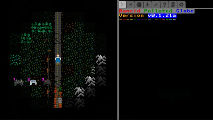 Скриншот 6 к игре RPG1: Rancid Polluted Globe - Radioactive Plastic Wasteland