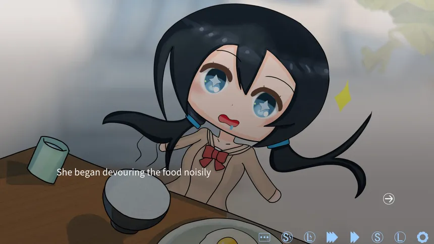 Скриншот 1 к игре 私の娘は話すことができません
