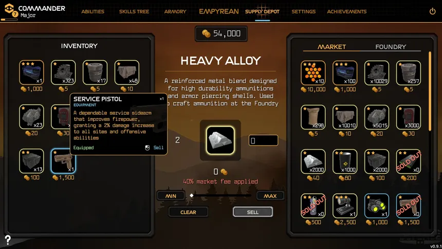Скриншот 8 к игре Empyrean Defense