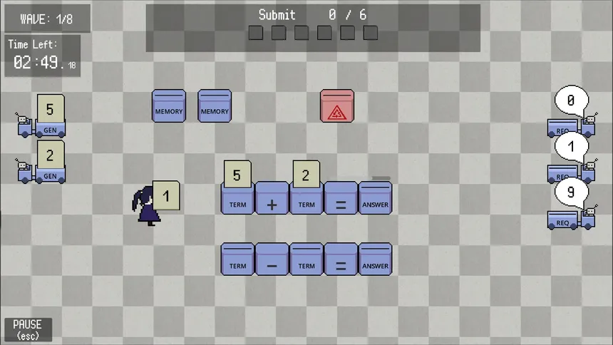 Скриншот 1 к игре Overflow: Number Crunch