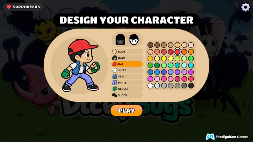 Скриншот 5 к игре Dicey Bugs