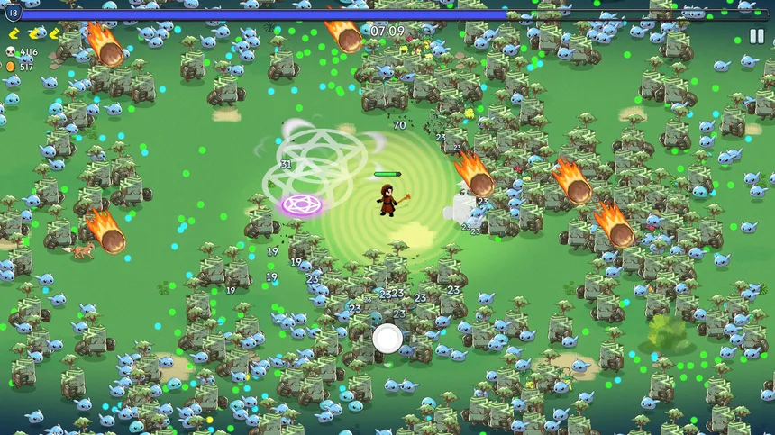 Скриншот 1 к игре Legendary Heroes Survivors