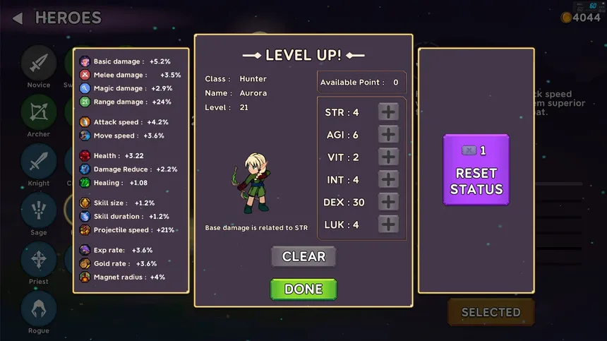Скриншот 4 к игре Legendary Heroes Survivors