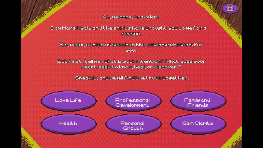 Скриншот 1 к игре Mama Nyah's House of Tarot