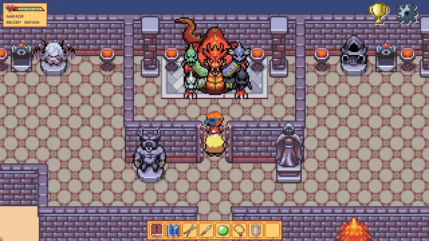 Скриншот 8 к игре The Adventure of Amethyst Knight / 紫水晶骑士物语