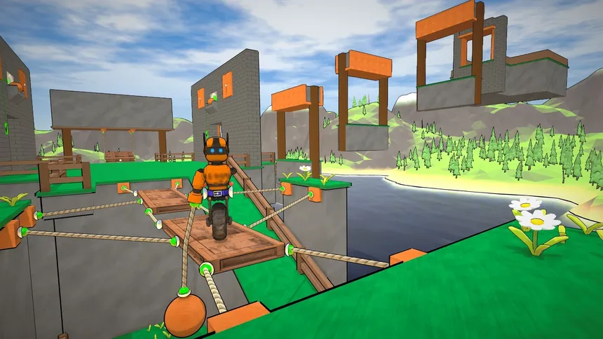 Скриншот 2 к игре RopeBot