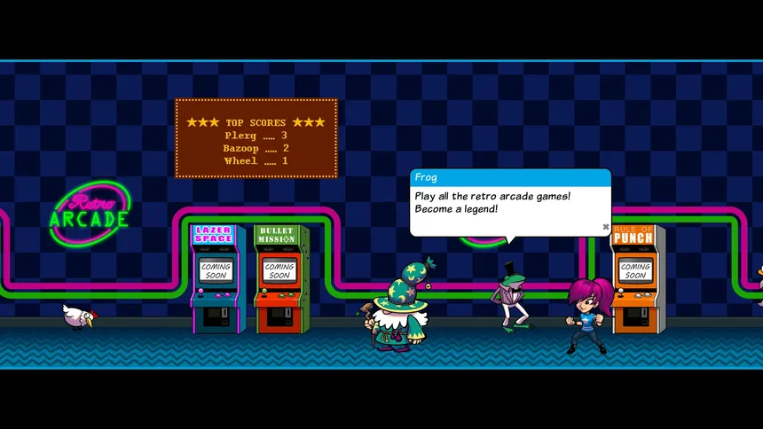 Скриншот 2 к игре Izzy's Arcade