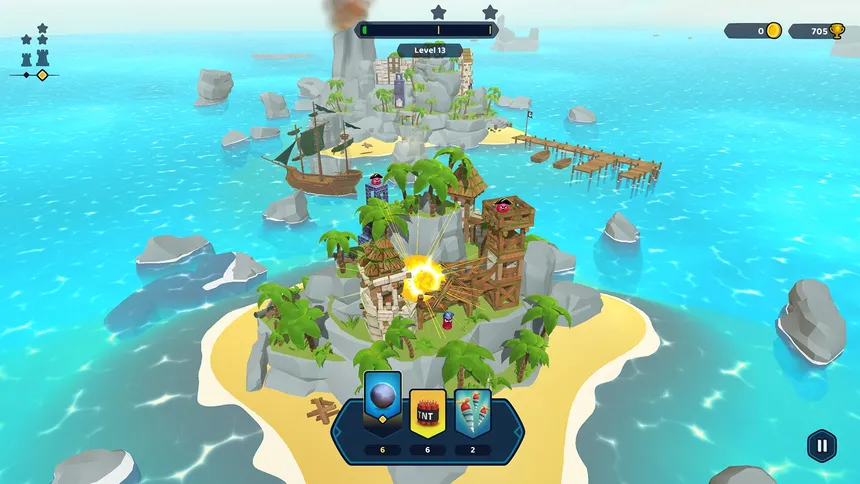 Скриншот 1 к игре Castle Crumble