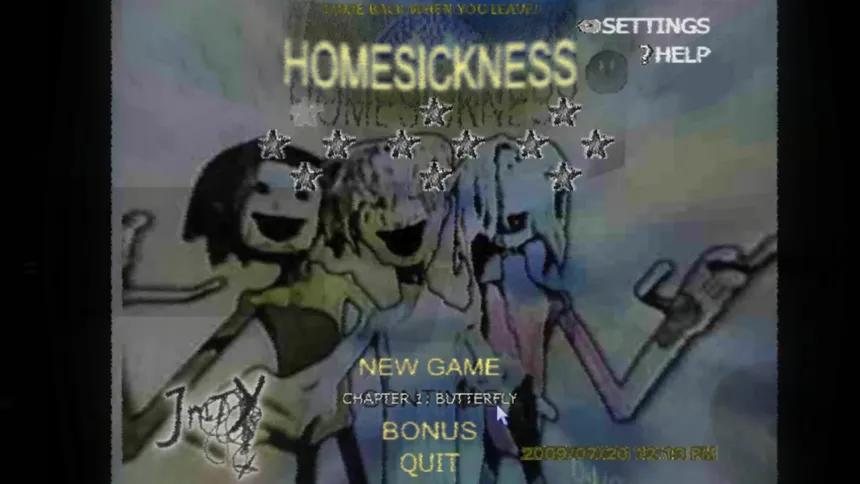Скриншот 1 к игре HOMESICKNESS