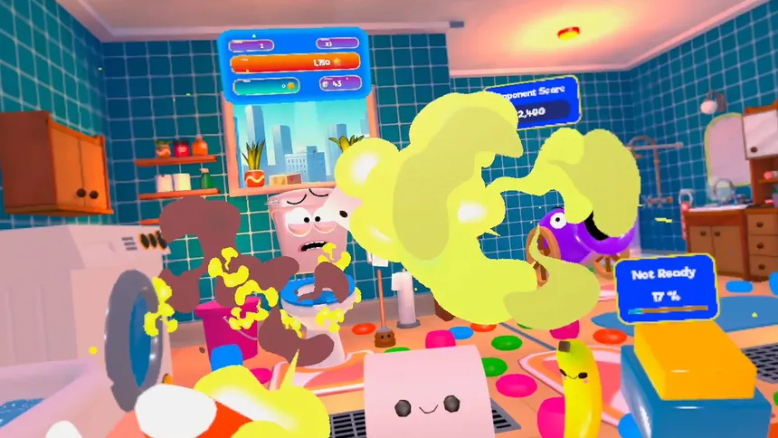 Скриншот 2 к игре Toilet Toss