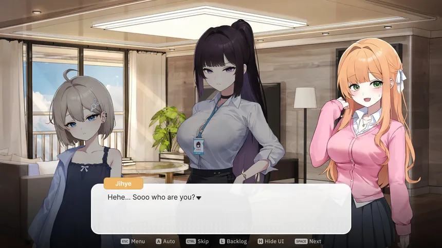Скриншот 2 к игре Welcome to the Sharehouse! ~ domestic life with three cute girls~