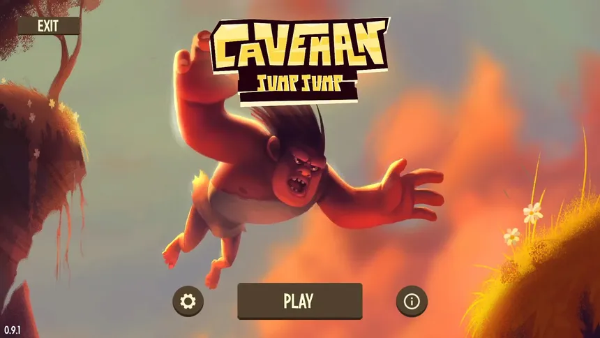 Скриншот 2 к игре Caveman Jump Jump