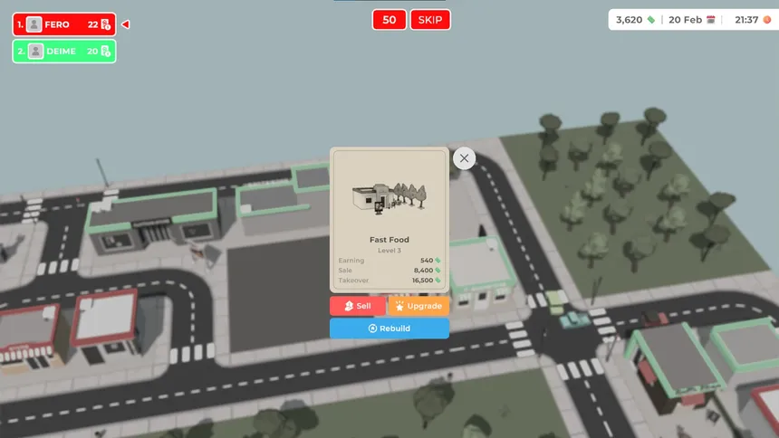 Скриншот 2 к игре Business Empire - Online Board Game