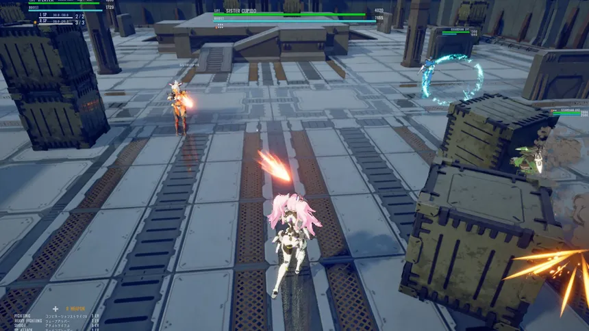 Скриншот 4 к игре 強襲装甲少女大戦　ヴァシレイア