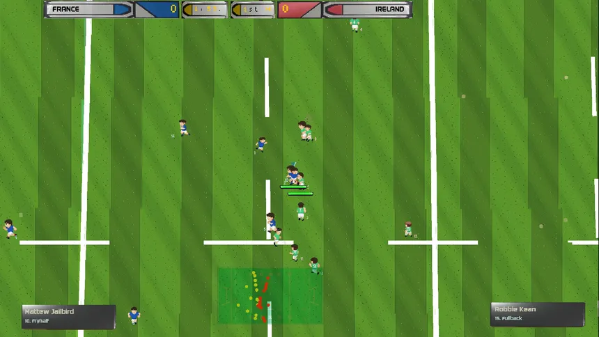 Скриншот 1 к игре Retro Rugby