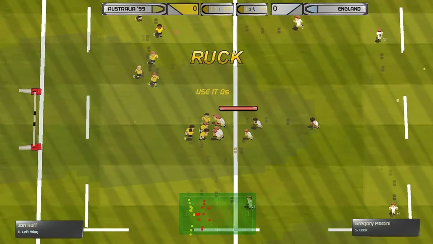 Скриншот 2 к игре Retro Rugby