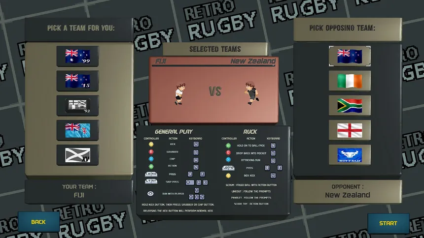 Скриншот 7 к игре Retro Rugby