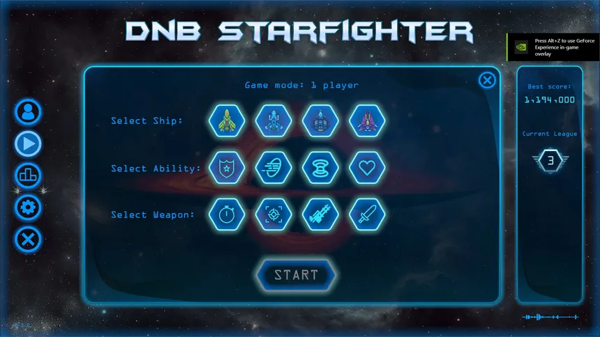 Скриншот 3 к игре DnB Starfighter