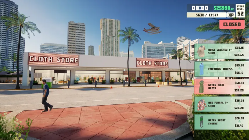 Скриншот 1 к игре siMarket Cloth Store Simulator