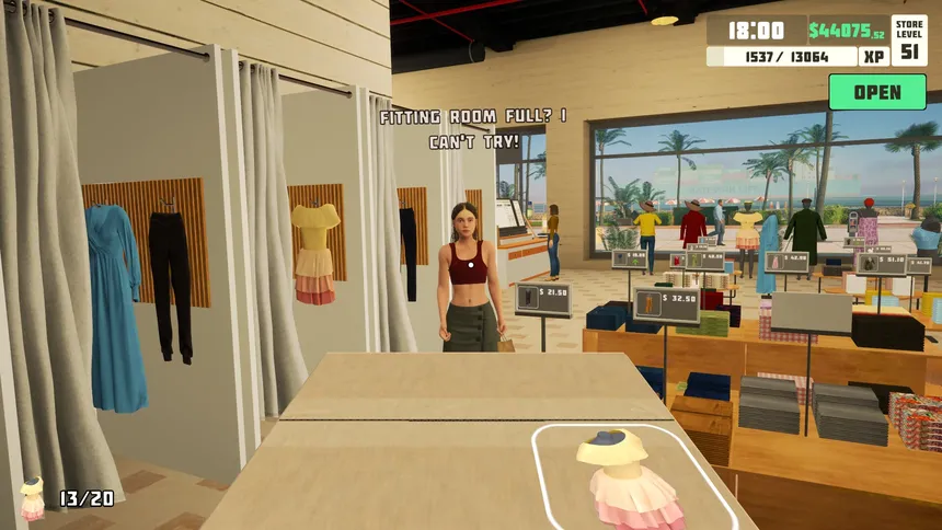 Скриншот 3 к игре siMarket Cloth Store Simulator