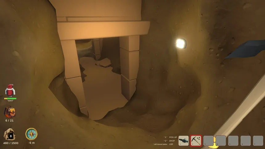 Скриншот 4 к игре Digging the Forgotten Cave