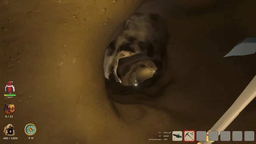 Скриншот 7 к игре Digging the Forgotten Cave