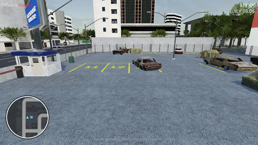 Скриншот 2 к игре Parking Lot Simulator: Car Collector