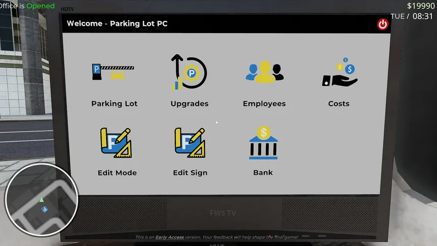 Скриншот 3 к игре Parking Lot Simulator: Car Collector