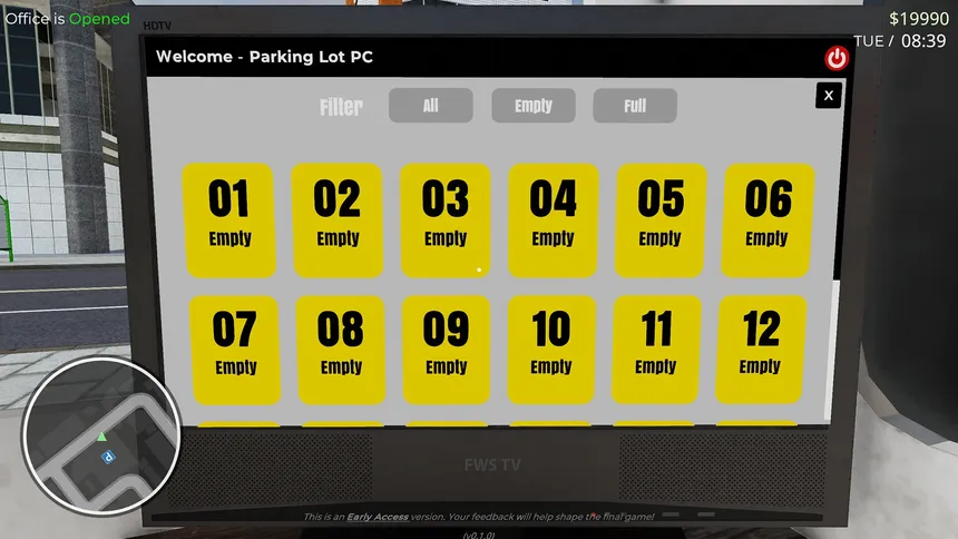 Скриншот 4 к игре Parking Lot Simulator: Car Collector