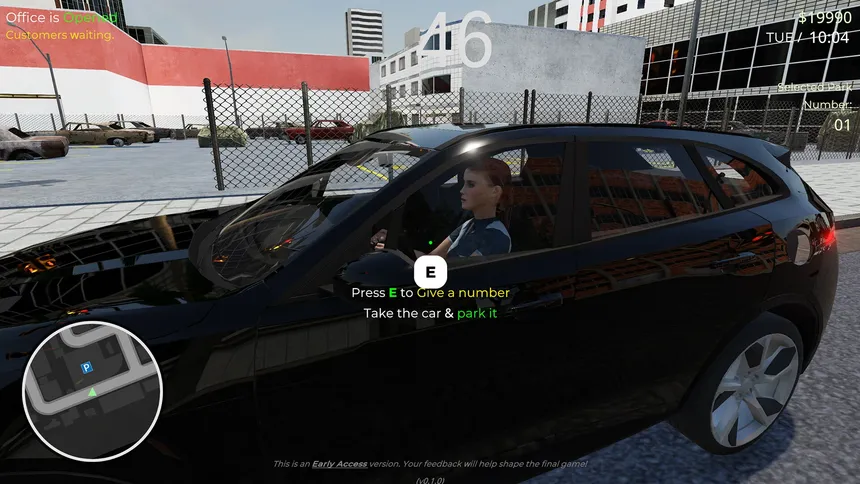 Скриншот 5 к игре Parking Lot Simulator: Car Collector