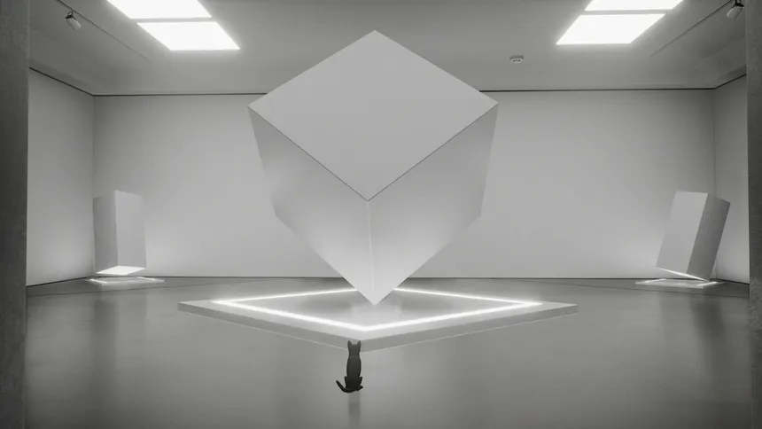 Скриншот 1 к игре The White Cube