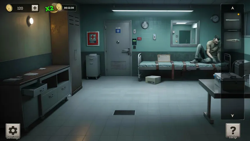 Скриншот 1 к игре Escape from Mental Hospital