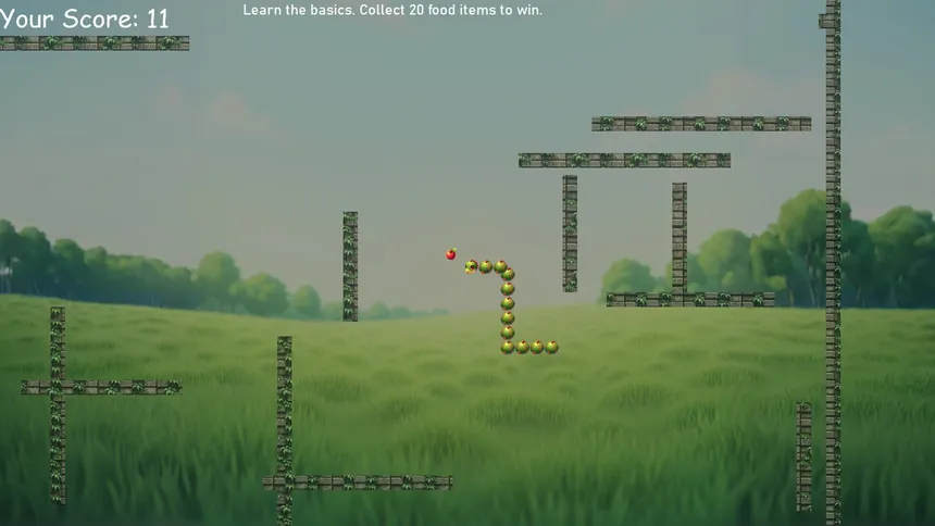 Скриншот 1 к игре SnakeVib