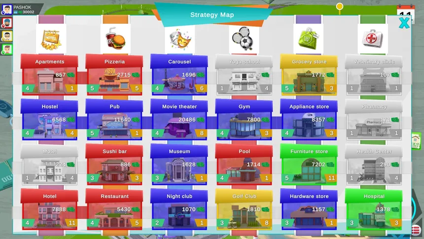 Скриншот 5 к игре Luck City - monopoly