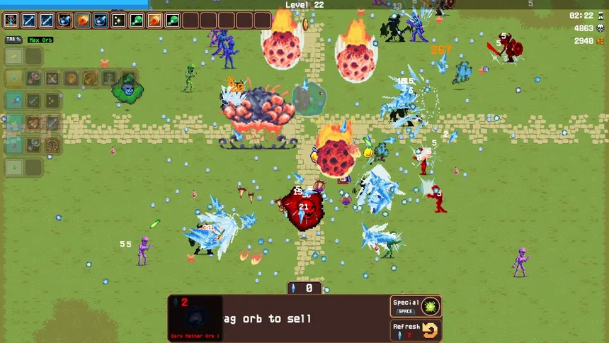 Скриншот 4 к игре Orbcraft Survivors