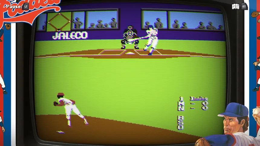 Скриншот 2 к игре Jaleco Sports: Bases Loaded