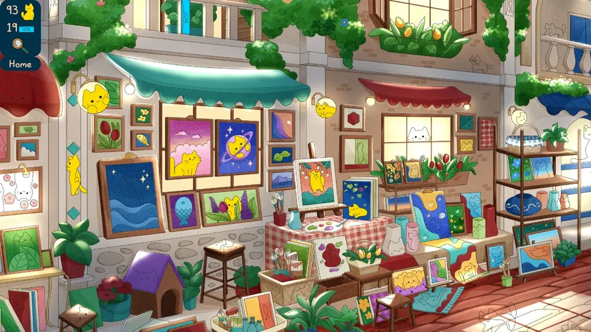 Скриншот 1 к игре Storytime Cats - A Twilight Tale