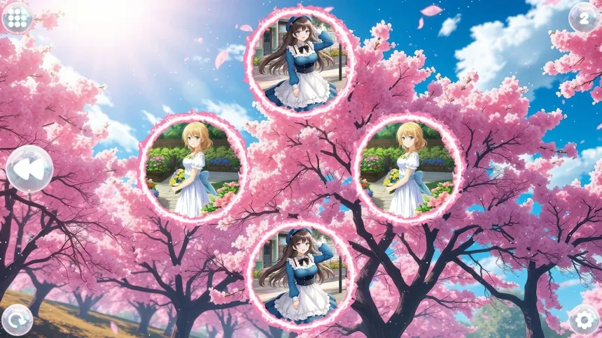 Скриншот 1 к игре Anime Dream Match: Girls