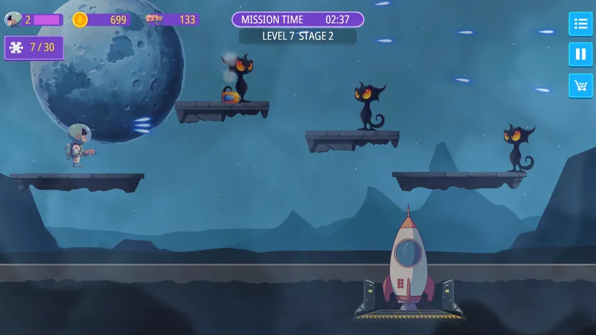 Скриншот 2 к игре Zero Gravity Heroes