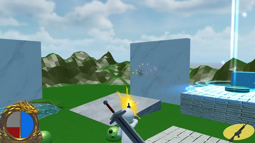 Скриншот 3 к игре Third-Person Shooter and Platform Jumping and Level-based Adventure