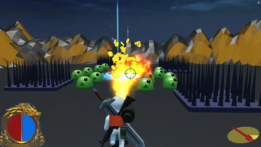 Скриншот 8 к игре Third-Person Shooter and Platform Jumping and Level-based Adventure