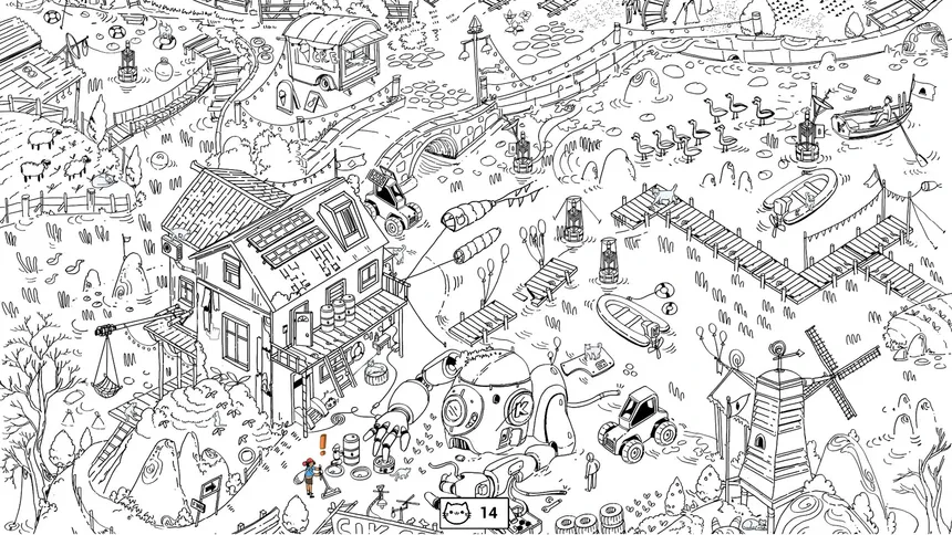 Скриншот 3 к игре Silktrails: Cats in the grove