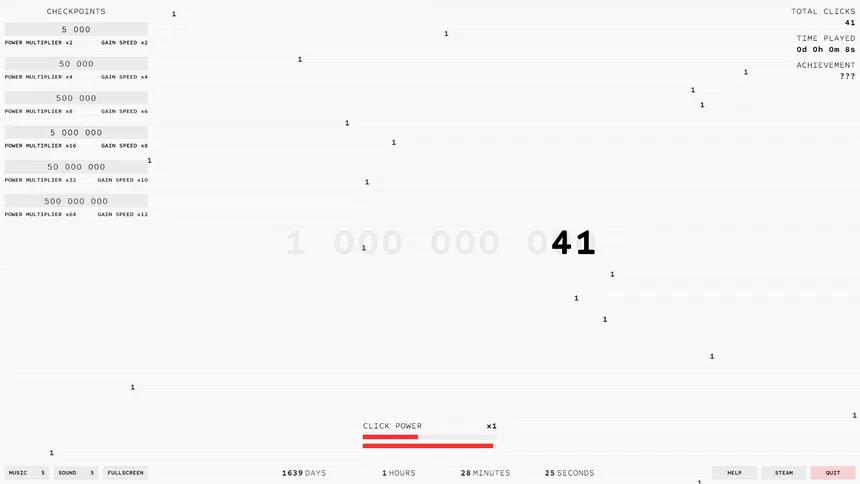 Скриншот 1 к игре It Takes One Year To Beat This Game